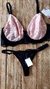 Conjunto pupee Rosa con negro- Talles Grandes