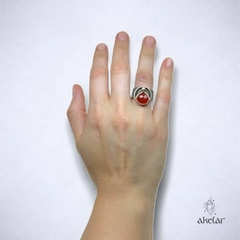 Anillo Ágata Cornalina - AkelaR