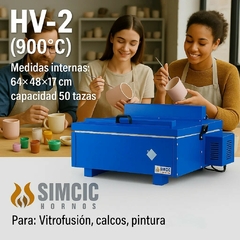HORNO MODELO HV-2 HASTA 900°c - comprar online