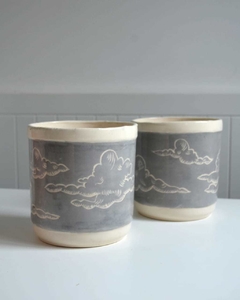 Maceta Nube Gris - comprar online