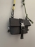 Shoulder Bag W-3 ESCALADA preta - alça verde musgo com dourado - comprar online