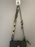 Shoulder Bag W-3 ESCALADA preta - alça verde musgo com dourado - Babo