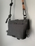 Imagem do Shoulder Bag W-3 ESCALADA preta - alça preta com laranja