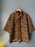Camisa de linho com algodão OVERSIZE ONÇA - comprar online