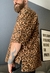 Camisa de linho com algodão OVERSIZE ONÇA