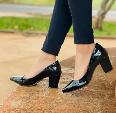 Scarpin Salto bloco 7cm - GV-2026 - loja online