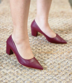 Scarpin Salto bloco 7cm - GV-2026 - comprar online