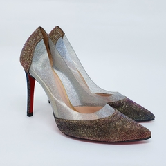 Scarpin luxor vinil furta cor - comprar online