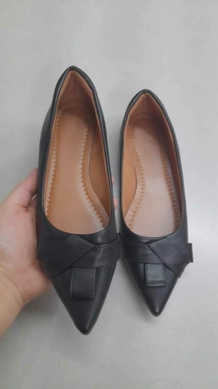 Sapatilha napa preto SAP-CF035