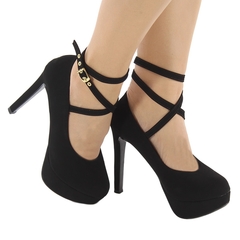 sapato meia pata preto - LK