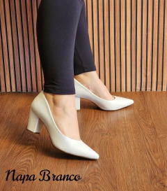 Scarpin Salto bloco 7cm - GV-2026 - comprar online
