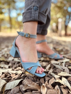 sandalia salto bloco 6cm; GV-2010 - comprar online