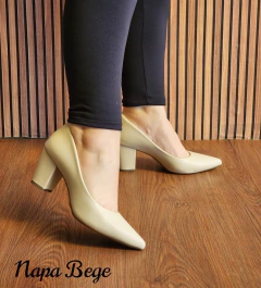 Scarpin Salto bloco 7cm - GV-2026 - comprar online