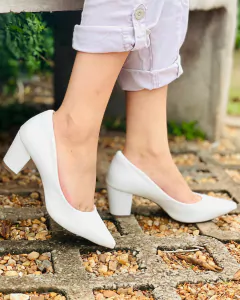 Scarpin Salto bloco 7cm - GV-2026