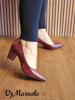 Scarpin Salto bloco 7cm - GV-2026 - comprar online