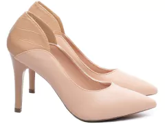 Sapato Scarpin Napa Rose e Croco Bege; TCL-1625-70C na internet