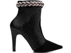 Bota Napa Preto e Glitter Preto; TCL-67041A na internet