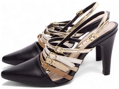 Sapato Scarpin Multitiras Glam - TCL 67079 na internet