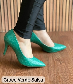 Scarpin Salto fino - GV-2025 - Menina Refinada