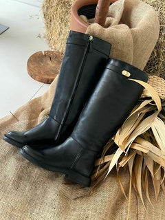 Bota cano alto Couro CS