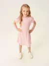 VESTIDO CANELADO LISTRADO - comprar online