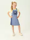 CONJUNTO BLUSA E SALOPETE MOLECOTTON JEANS na internet