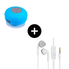 Combo parlante de ducha + auricular samsung
