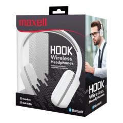 AURICULARES INALAMBRICOS HOOK EB-BT300 MAXELL BLANCO