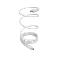 CABLE USB MAGNETICO 60W TYPE-C A TYPE-C BLANCO
