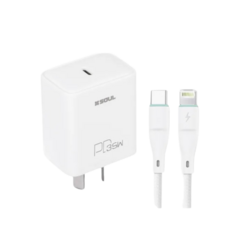 CARG.VIAJERO FAST CHARGE PD 35W LIGHTNING BLANCO