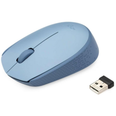 MOUSE LOGITECH M170 WIRELESS AZUL/GRIS