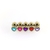 PLUG CORAZON DORADO CON STRAS- MEDIUM (JOYA VIOLETA)