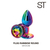 PLUG RAINBOW MEDIUM - TORNASOL STRASS
