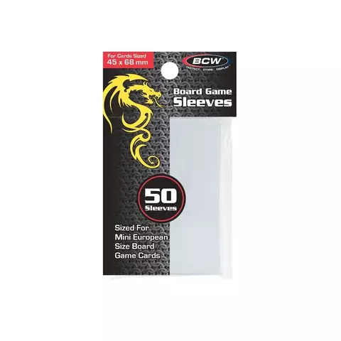 Board Game Sleeves - Mini Euro (45MM x 68MM) - comprar en línea
