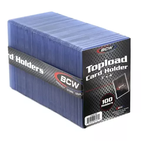 3x4 Topload Card Holder - Standard (100 CT. Pack) - comprar en línea