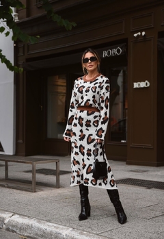 Conjunto tricô Onça - loja online