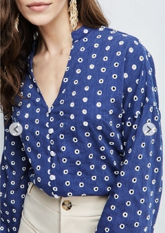 BLUSA LAISE FERNANDA AZUL - loja online