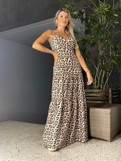 Vestido Onça - comprar online