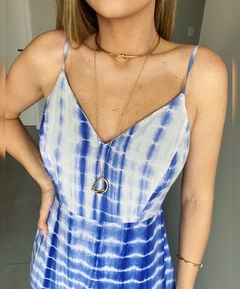 Vestido longo Tie Dye na internet
