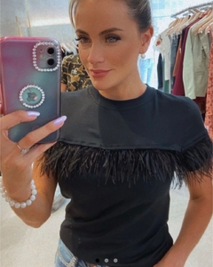 Blusa plumas - comprar online