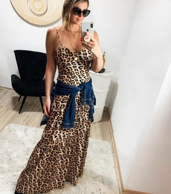 Vestido Onça na internet