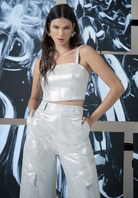 Cropped Corselet Glow