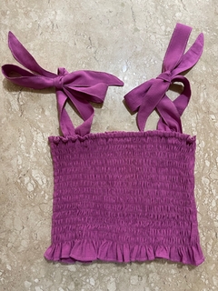 Cropped lastex - loja online