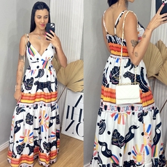VESTIDO LONGO TUCANISE