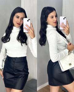 SAIA COURINO BOTÃOZINHO - loja online