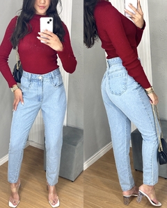 CALÇA MOM JEANS CLARINHA - comprar online