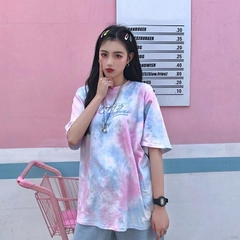 Camiseta Feminina De Manga Curta Estilo Harajuku - 2 Cores na internet