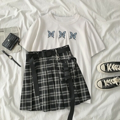 Conjunto de 2 peças Saia Plissada + Camiseta - comprar online