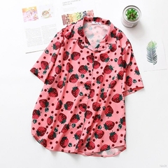 Imagem do Blusa De Moranguinhos Vintage