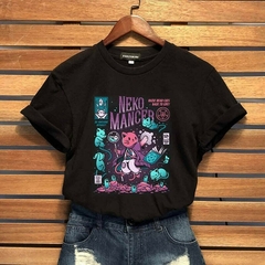 Camiseta Neko Mancer - Kawaii Ghosty